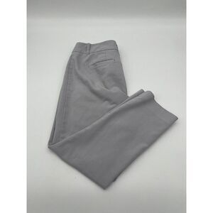 White House Black Market Women Capri Pants Sz 4 Pockets Zip Up